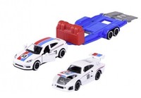 Majorette 8502103001 - Porsche Deluxe Trailer - Porsche Panamera+Porsche 935 K3