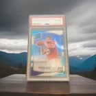 2017 PANINI DONRUSS OPTIC # 177 Patrick Mahomes II RC PSA 10 GEM MT