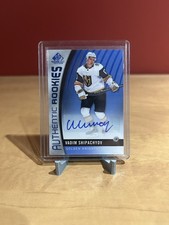 2017-18 Vadim Shipachyov SP Game Used Authentic Rookies Auto #95