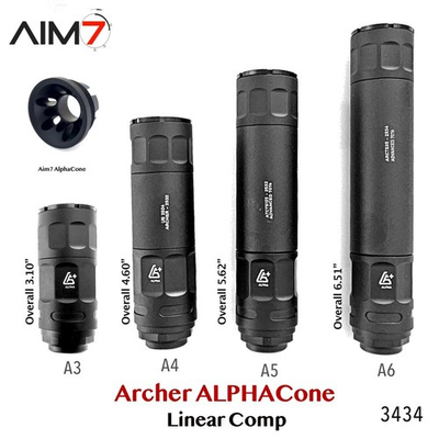 #ad AIM7 ARCHER AlphaCone Linear Comp 223 30CAL 9mm 40CAL 22LR $105.00