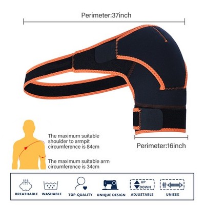 Verstellbare Schulterstütze Brace Strap Joint Sport Gym Compression Bandage Wrap