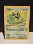 Pokemon Card - Caterpie 1st Edition Base Set Shadowless 45/102