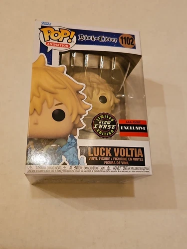 Funko Pop! Vinyl: Black Clover - Luck Voltia (Chase) (Glows in the Dark) -...