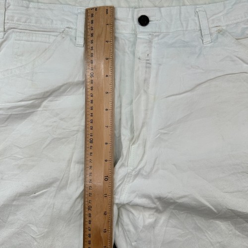 Dickies Hose Herren 38x32 (FIts 38x30) weiß Maler Workwear Zimmermann 1953 - Bild 12 von 21
