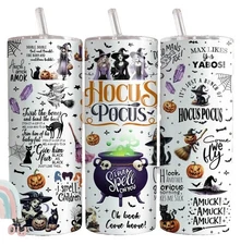 Witches Sisters Movie Spooky Season Halloween  20oz Tumbler Insulated Travel Mug