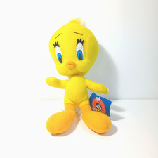 Vintage Looney Tunes Tweety Bird Plush 9" Stuffed Animal Toy ACE With Tags WB