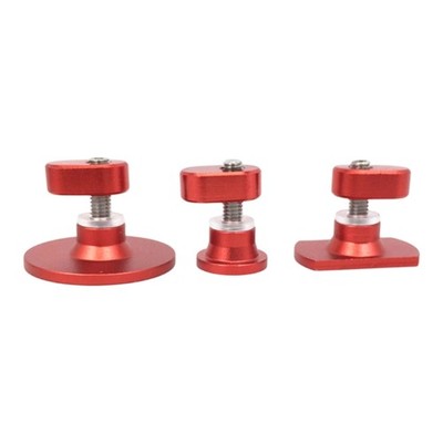 Professional Red Locking Pullers Dents Removal Kit For Auto Body Dents 3 Pieces
