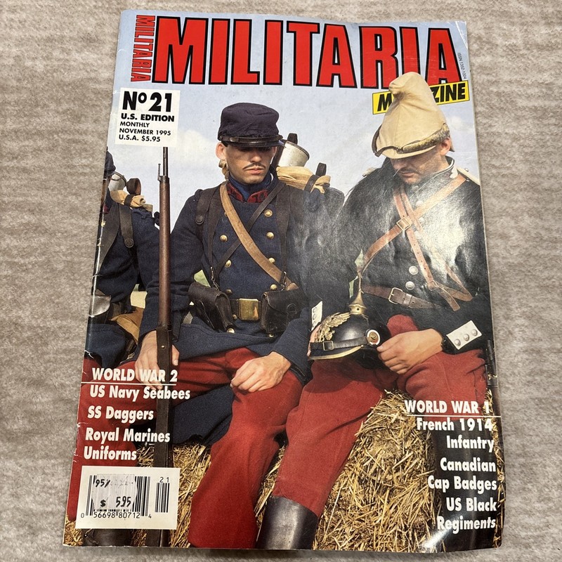 Armes Militaria Military Magazine No. 21 November 1995   U.S. Edition  #21