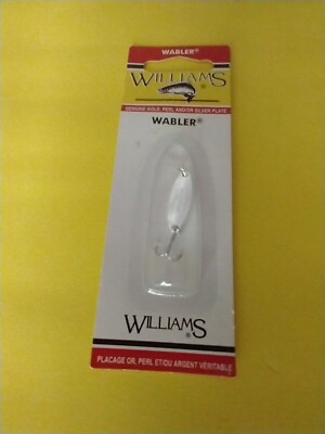 Williams Wabler   Fishing Lure -  Pee-Wee  - W10S -  1  inch long  -  NEW