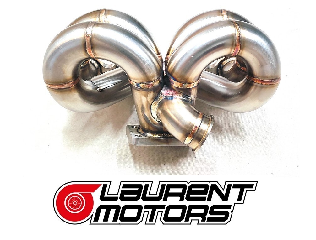 Collecteur turbo Honda D15 D16 en inox pour moteurs de Civic et CRX
