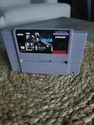 Super Nintendo SNES Games - Batman Returns!  tested and working