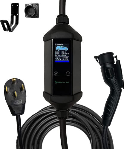 PRIMECOM 40 & 48Amp-PORTABLE EV Charger (30,40,50Ft, 14-50,Hardwire,6-50,10-50) - Bild 8 von 11