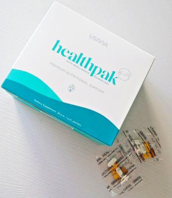 USANAヘルスパック5箱セット Usana Healthpak Vitamins and Minerals 56 Packs Exp 12/26 (SEALED