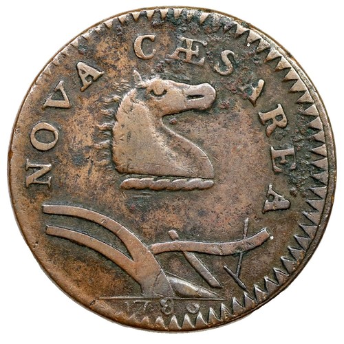 kum※nom※ 1786 Vermontensium Colonial- Fine with some planchet fissures