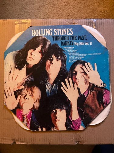 the rolling stones vinyl LP Through The Past, Darkly Big Hits Vol. 2 1969