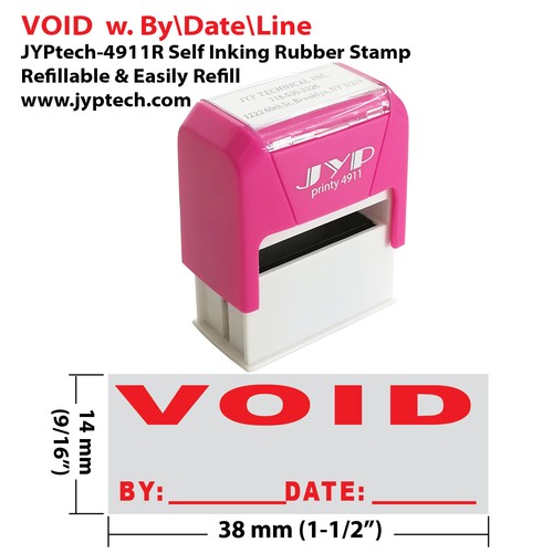 NICHT m. nach Datumszeile JYP 4911R selbstfärbender Gummistempel - Bild 1 von 6