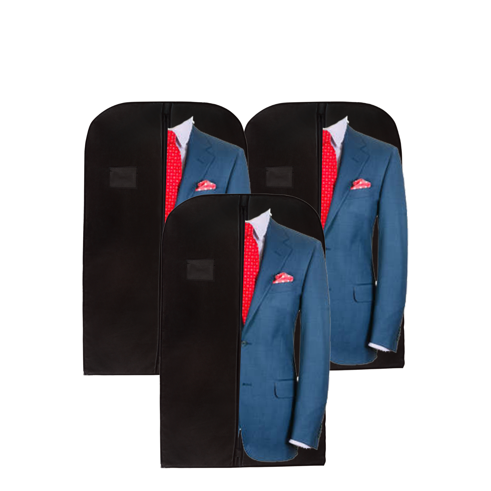 Wedcova 40" & 54"Breathable Suit Bag Suit Covers For Men Moth Proof