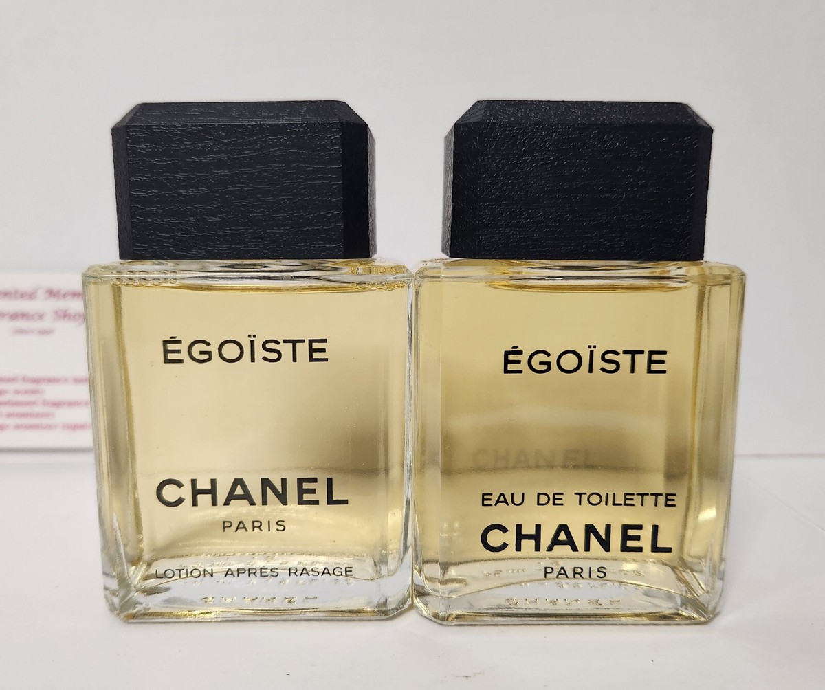 Vintage Egoiste EDT & After Shave Splash Set by Chanel ~ 2.5