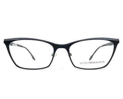 BCBGMAXAZRIA Brillenfassung Giada Schwarz Grau Cat Eye Vollrand 52-17-130