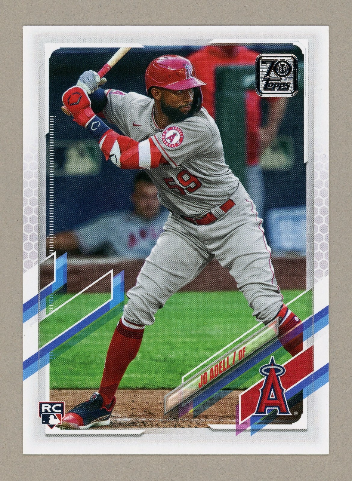 2021 Topps 70th Anniversary #43 Jo Adell RC - Los Angeles Angels