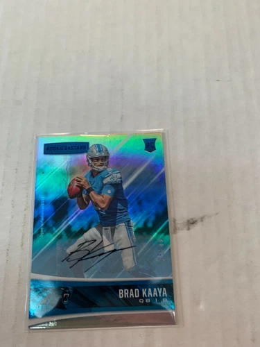 Brad Kaaya 2017 Rookies & Stars Rookie Auto Card #225 Serial #25/49