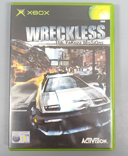 Microsoft Original Xbox Wreckless The Yakuza Missions PAL Tested FREEPOST in Uk - Picture 2 of 11