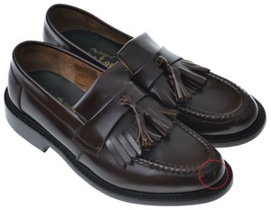 loake tassel loafers black
