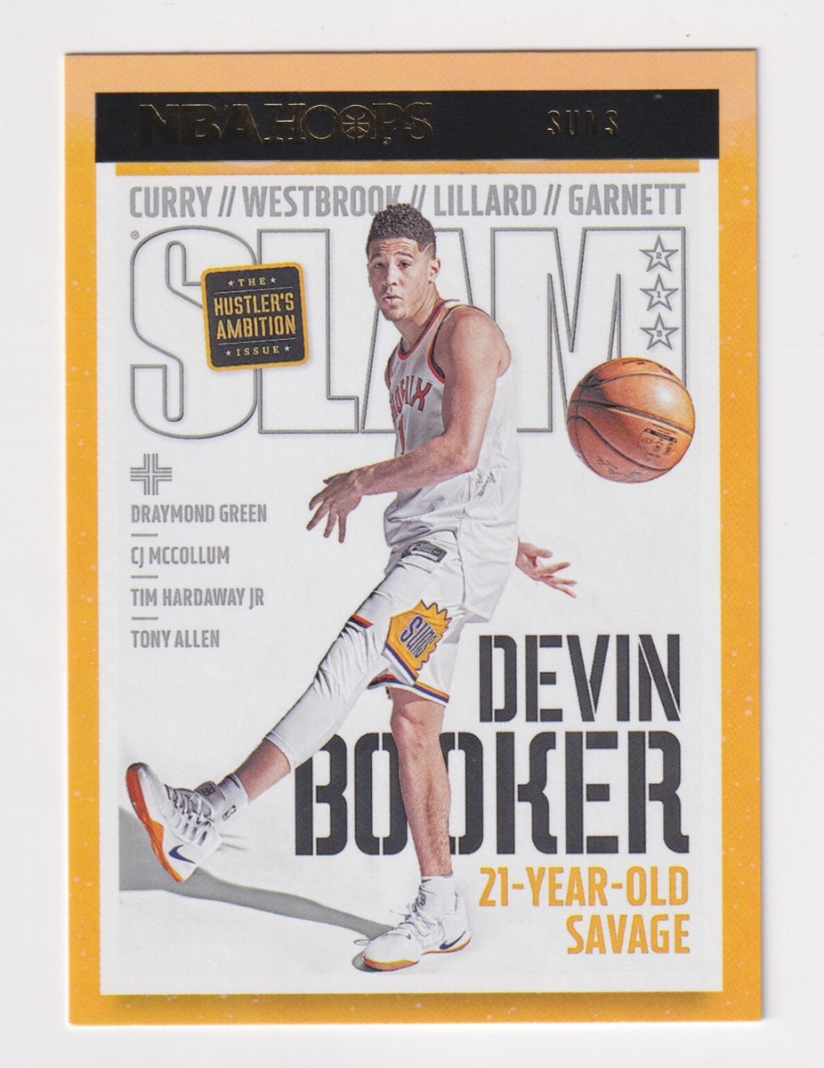 2021-22 Panini NBA Hoops SLAM MAGAZINE #213 DEVIN BOOKER Phoenix