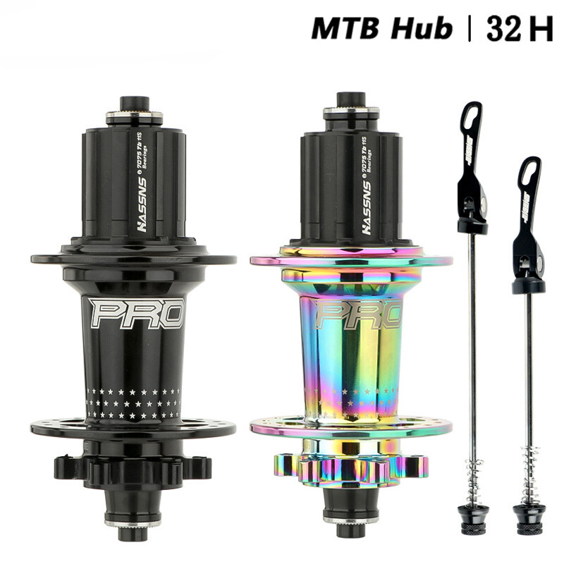 32/24 Holes Rear Hub 4 Bearing 6 Pawl 120 Click Bicycle Hub 7/8/9