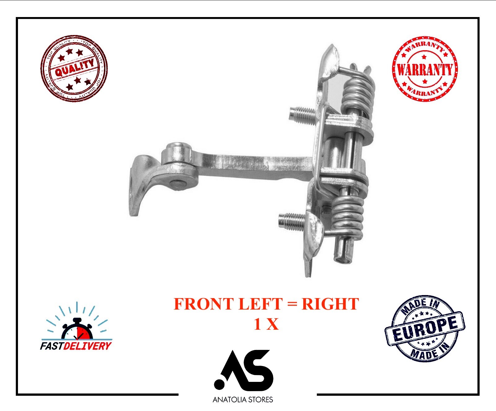 BOROCO Türscharnierstopper 9181C8 - Für Peugeot 206 5DR 3DR Alle Modelle