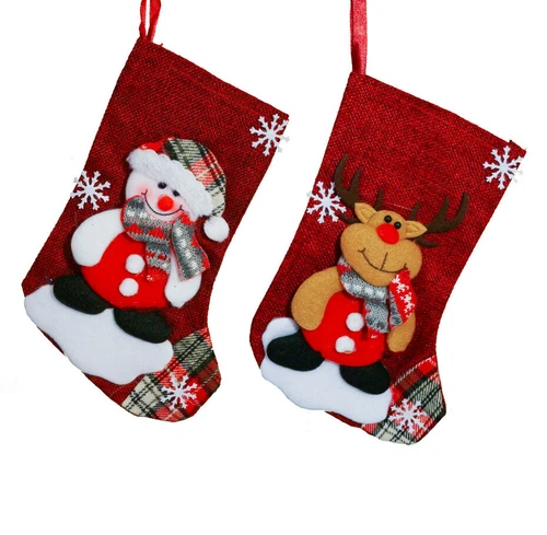 2X Weihnachten personalisiert Geschenk Socke Nikolaus Geschenk XMas