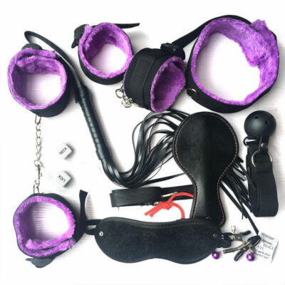 11 pcs Bondage Beginners/Starter Kit/Pack Cuffs Restraint Fetish BDSM Sex  Toy | eBay