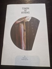 Timon of Athens Shakespeare's Globe Theatre Programme
