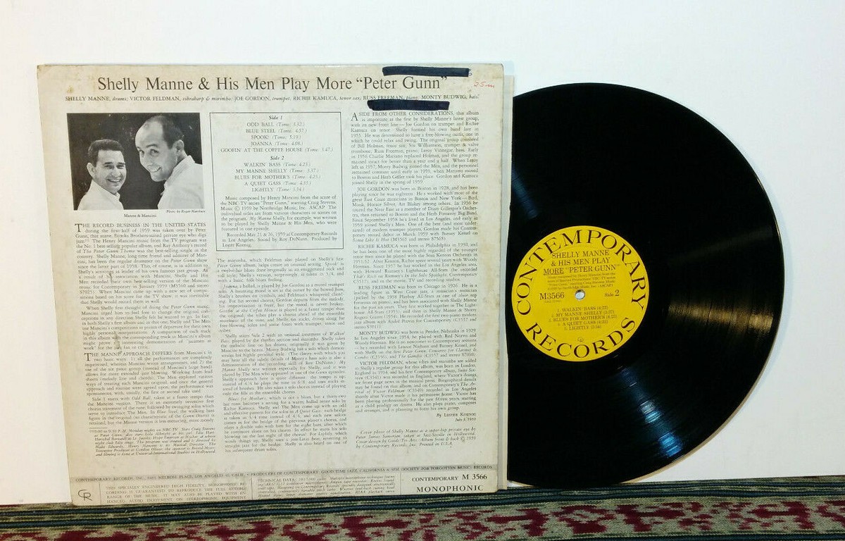 Shelly Manne & His Men – Son Of Gunn!!, US 1959 Contemporary Records – M 3566 (Mono) Shelly Manne & His Men – Son Of Gunn!!, US 1959 Contemporary Records – M 3566 (Mono)