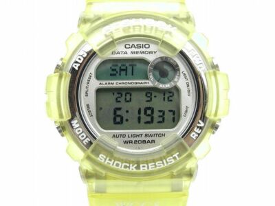 CASIO G-SHOCK WCCS Model DW-9600WC-9T Yellow Skelton CASIO G-SHOCK WCCS Model DW-9600WC-9T Yellow Skelton