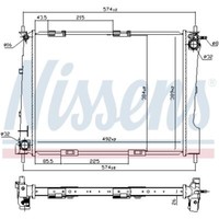 KüHler WasserküHler MotorküHler FüR Renault Clio III BR0/1 CR0/1 2.0 16V Sport