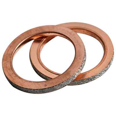 2PCS Exhaust Pipe Gasket For Yamaha XT600E YZF R6 R6S YZF-R7 YZF1000
