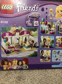 Lego Friends Heartlake Party Shop 41132 Building Kit 176 Pcs Retired Set Gift