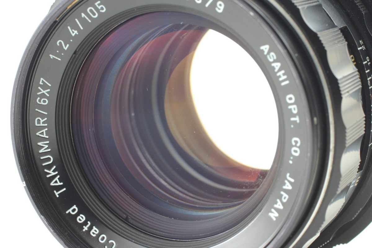 EXC +++】Asahi Pentax 67 Takumar 105mm f/2.4 Lens from JAPAN #623A