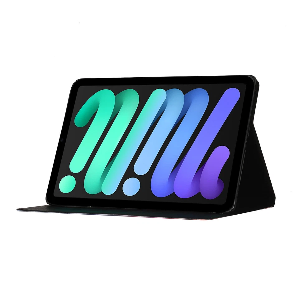 Funda inteligente con soporte folio de cuero a prueba de golpes 8,3"" 2021 para iPad Mini 6ta generación Foto 4 de 4