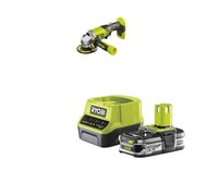 Ryobi 18 V Akku-Winkelschleifer R18AG Inkl. 1,5 Ah Akku Und LadegeräT