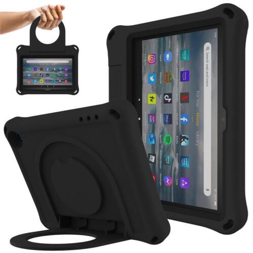 Stand Holder Case Amazon Kindle Fire 7 2022 12th Tablet Kid EVA ShockProof Cover - Picture 22 of 28