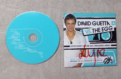 AUDIO CD / DAVID GUETTA VS THE EGG ''LOVE DON'T LET ME GO (WALKING AWAY)'' 2T CDS