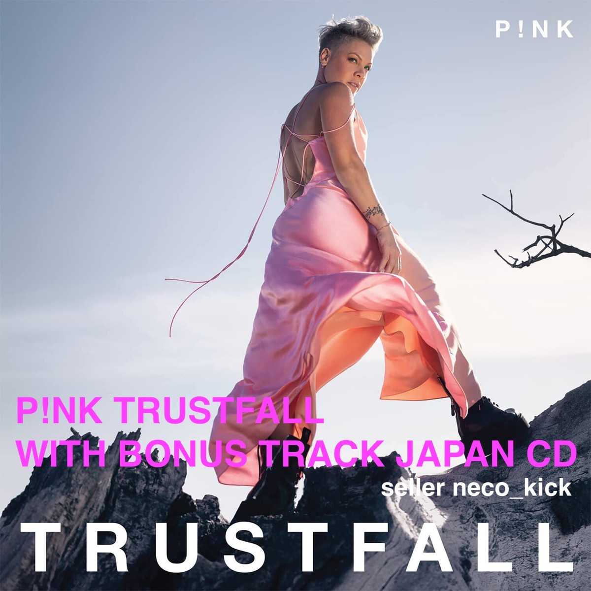 P!NK ( Pink ) TRUSTFALL WITH BONUS TRACK JAPAN CD + OBI 4BT | eBay