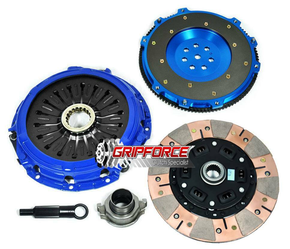 FX DUAL FRICTION CLUTCH KIT+HD ALUMINUM FLYWHEEL fits LANCER EVO EVOLUTION 7 8 9