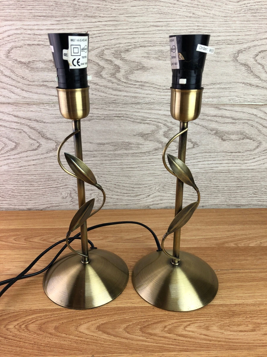 Metal lamp base deals