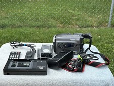 JVC GR-AX900U Compact VHS-C Camcorder Video Camera Battery Charger C-P7U Remote