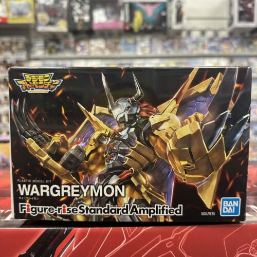 WARGREYMON AMPLIFIED BANDAI FIGURE RISE DIGIMON MODEL KIT NUOVO ORIGINALE - Imagen 3 de 8