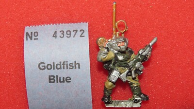 Games Workshop Warhammer 40k Cadian Command Vox Caster Metall Astra Militarum GW