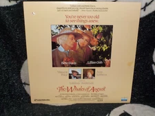 The Whales of August Laserdisc LD Bette Davis Lillian Gish Free Ship $50